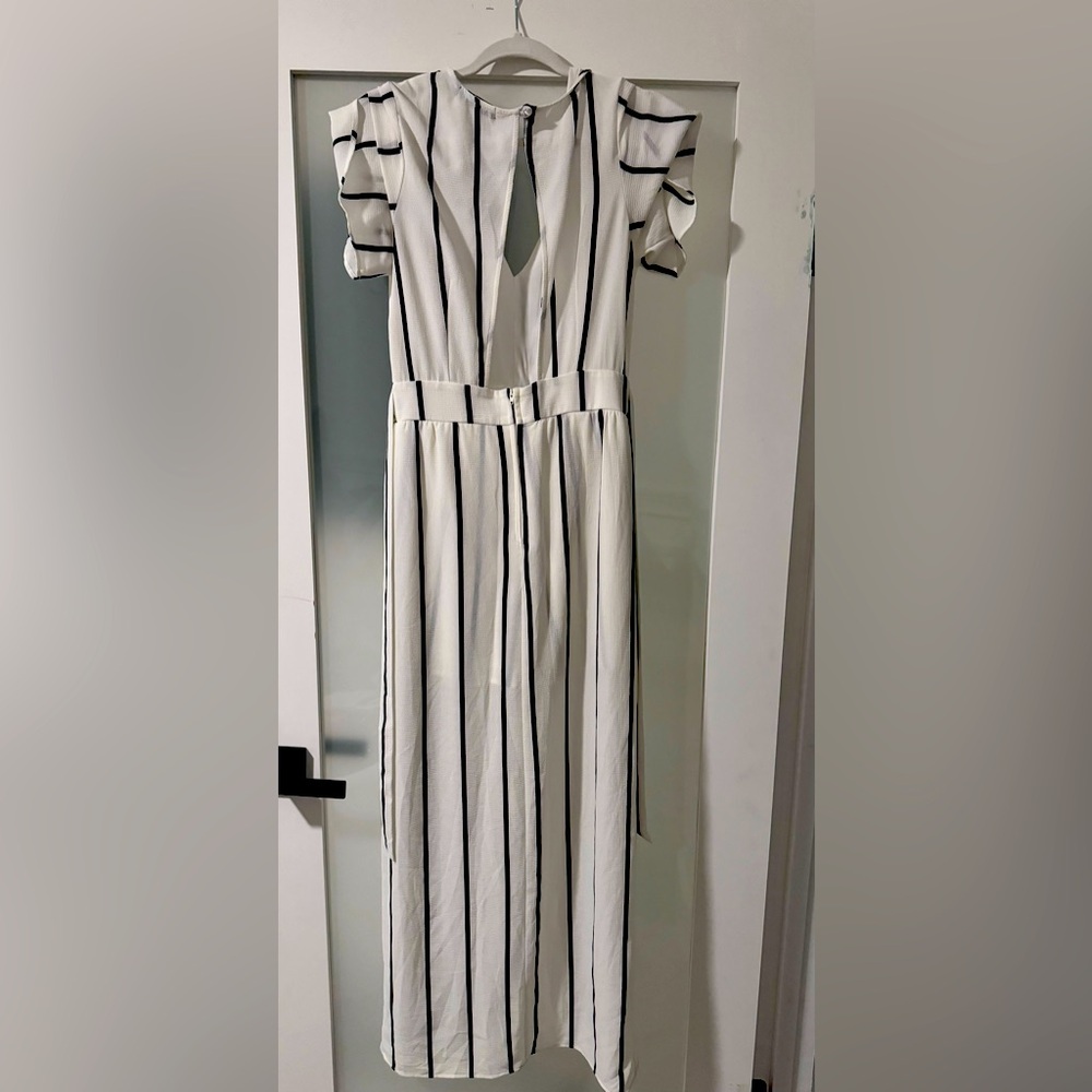 Maxi dress with shorts